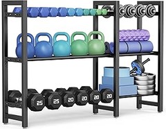 Soluciones alternativas para almacenar kettlebells sin soporte