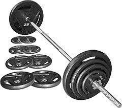 Comparativa de las mejores marcas de barras de musculación para discos estándar