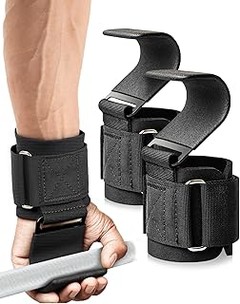 Reseñas y opiniones de usuarios sobre ganchos de agarre para musculación