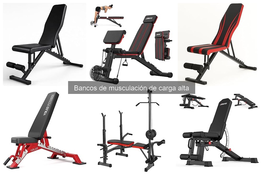 Accesorios clave para bancos de musculación de carga alta