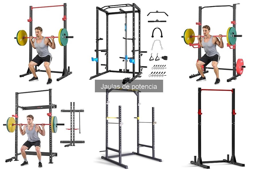 Accesorios compatibles con jaulas de potencia para tu gimnasio
