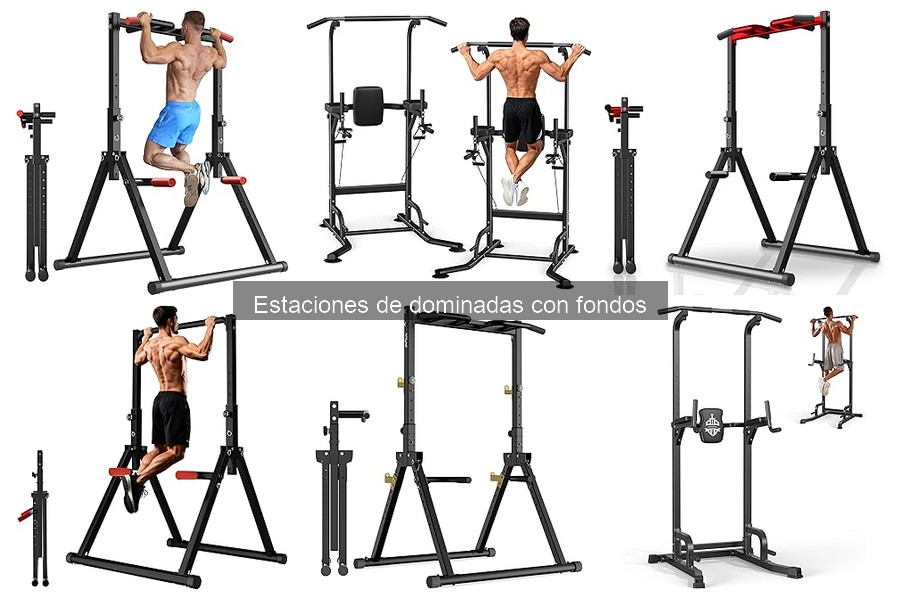 Alternativas a la estación de dominadas para gimnasio en casa