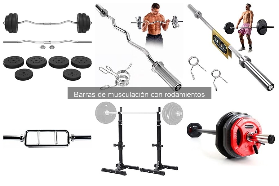 Alternativas a las barras de musculación con rodamientos