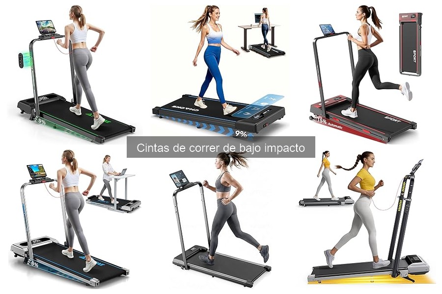 Alternativas a las cintas de correr de bajo impacto en casa
