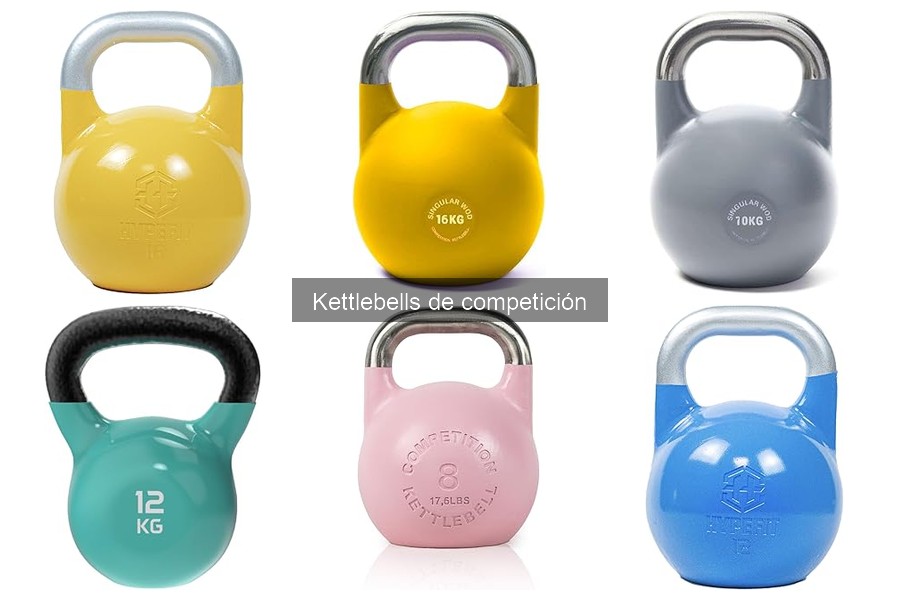 Alternativas a las Kettlebells de Competición para Entrenar