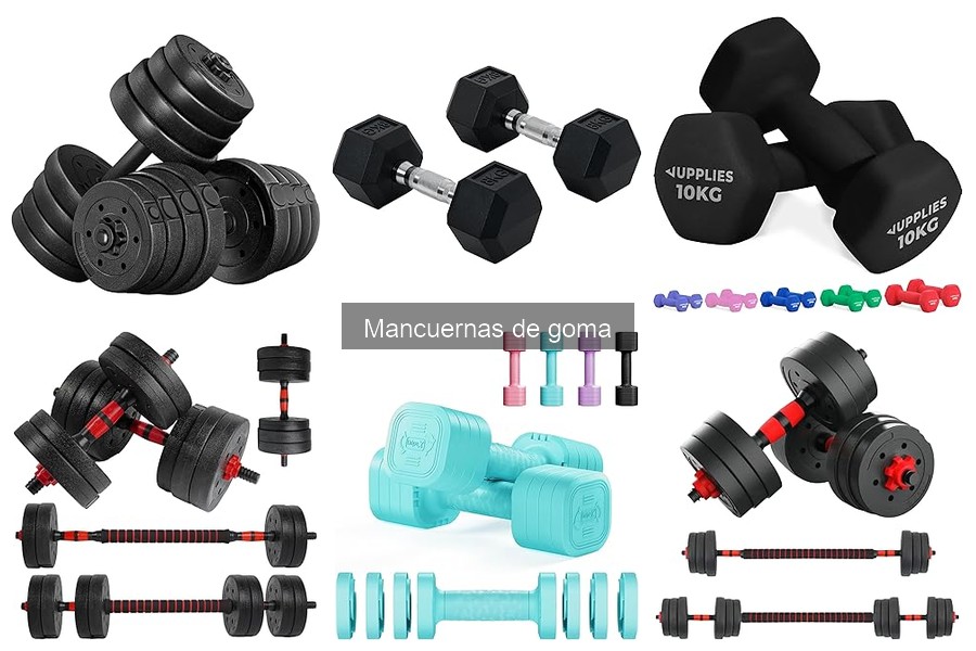 Alternativas a las Mancuernas de Goma para Entrenar en Casa