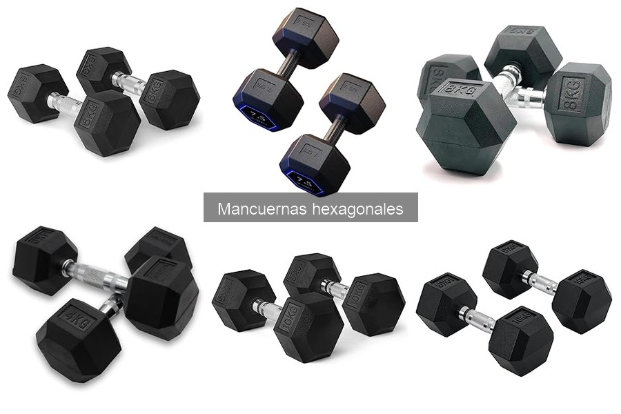 Alternativas a las Mancuernas Hexagonales para Entrenar en Casa