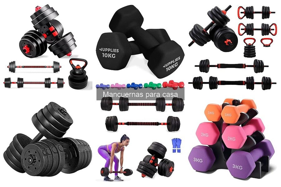 Alternativas a las Mancuernas para Entrenamiento en Casa