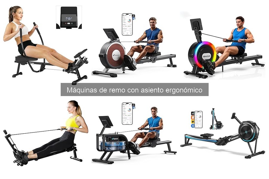 Alternativas a las máquinas de remo ergonómicas para casa