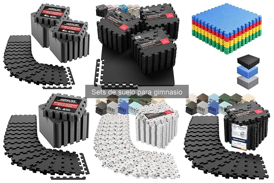 Alternativas a los Sets de Suelo para Gimnasio en Casa