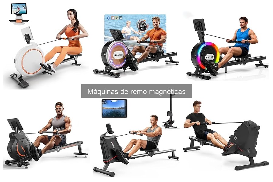 Alternativas a máquinas de remo magnéticas para entrenar en casa