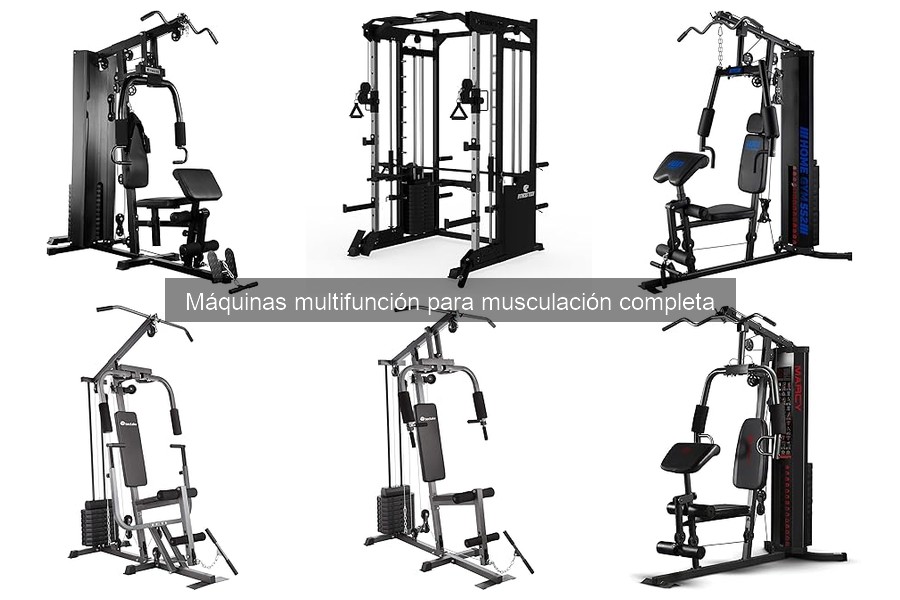 Alternativas a máquinas multifunción para gimnasio en casa