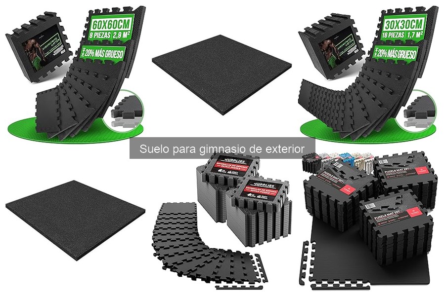 Alternativas a Suelos de Goma para Gimnasio en Exterior