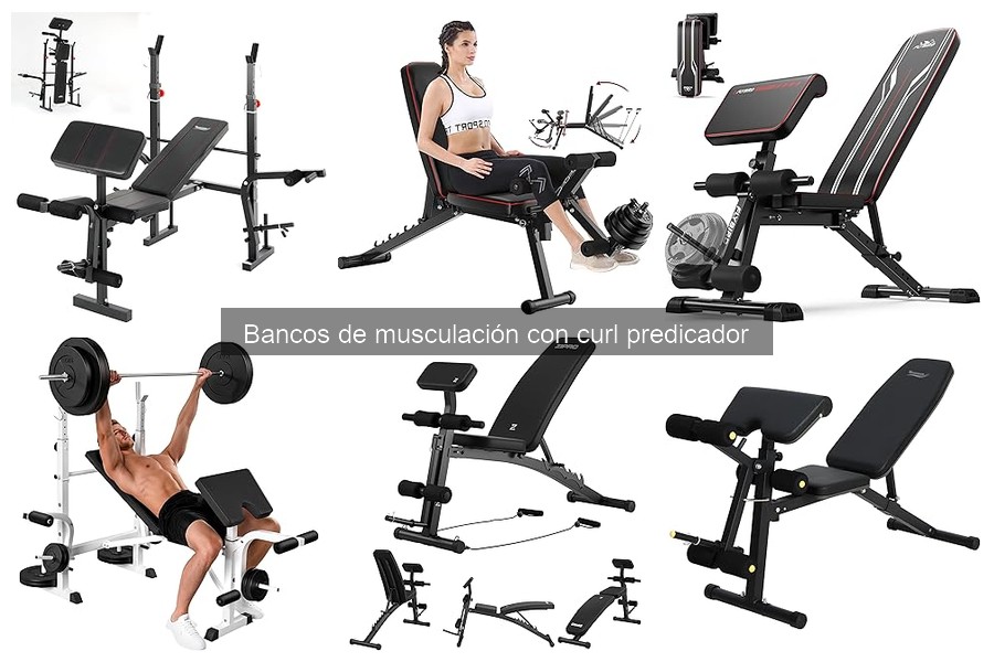 Alternativas al banco de musculación con curl predicador