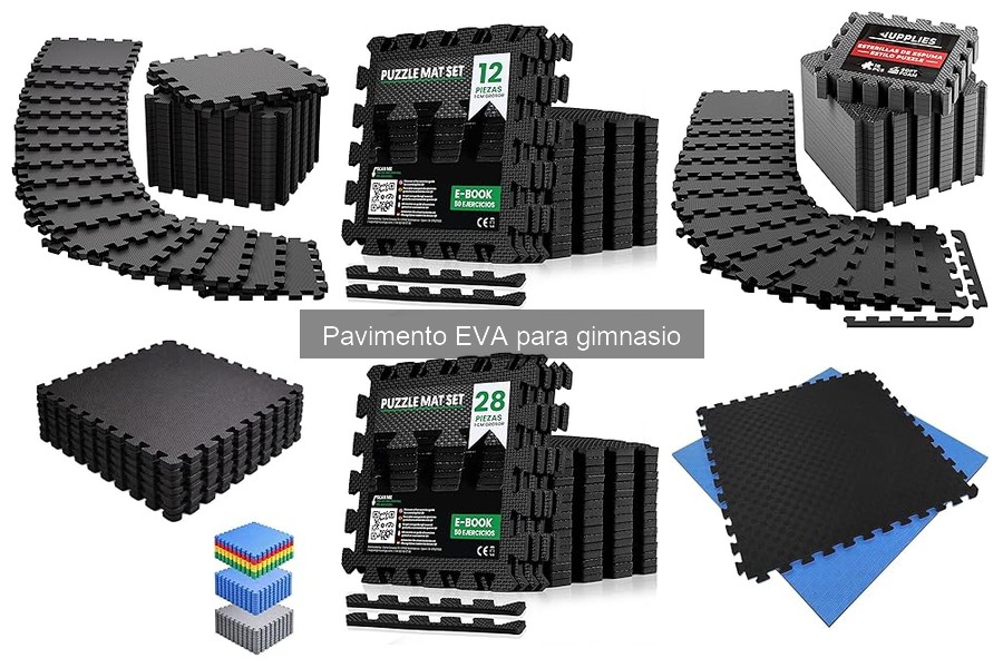 Alternativas al pavimento EVA para gimnasios en casa