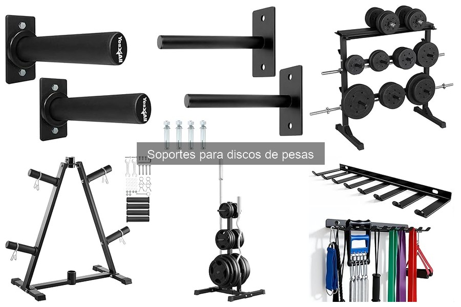 Alternativas Creativas a Soportes para Discos de Pesas