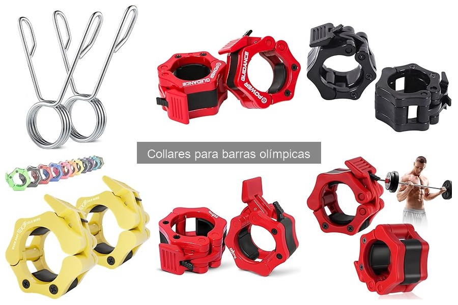 Alternativas efectivas a los collares para barras olímpicas