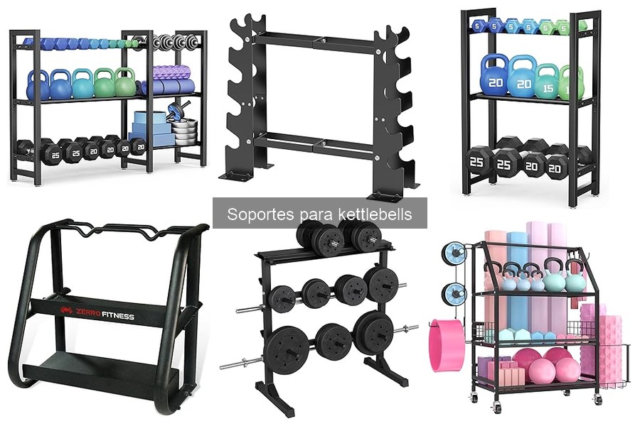 Alternativas efectivas a los soportes para kettlebells
