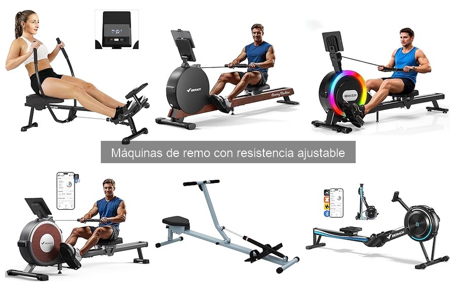 Beneficios de las máquinas de remo con resistencia ajustable
