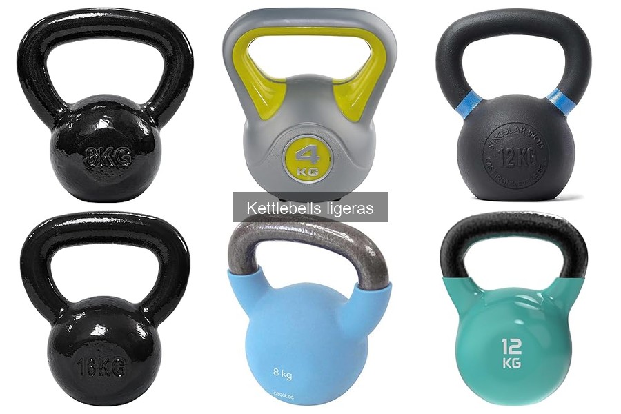 Beneficios de usar kettlebells ligeras en tu entrenamiento