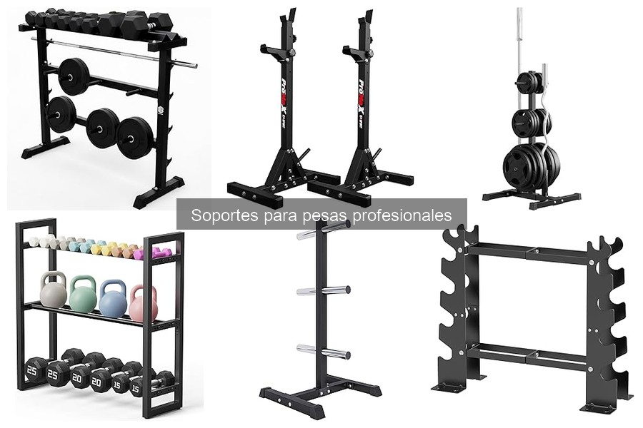 Características y beneficios de los soportes para pesas profesionales