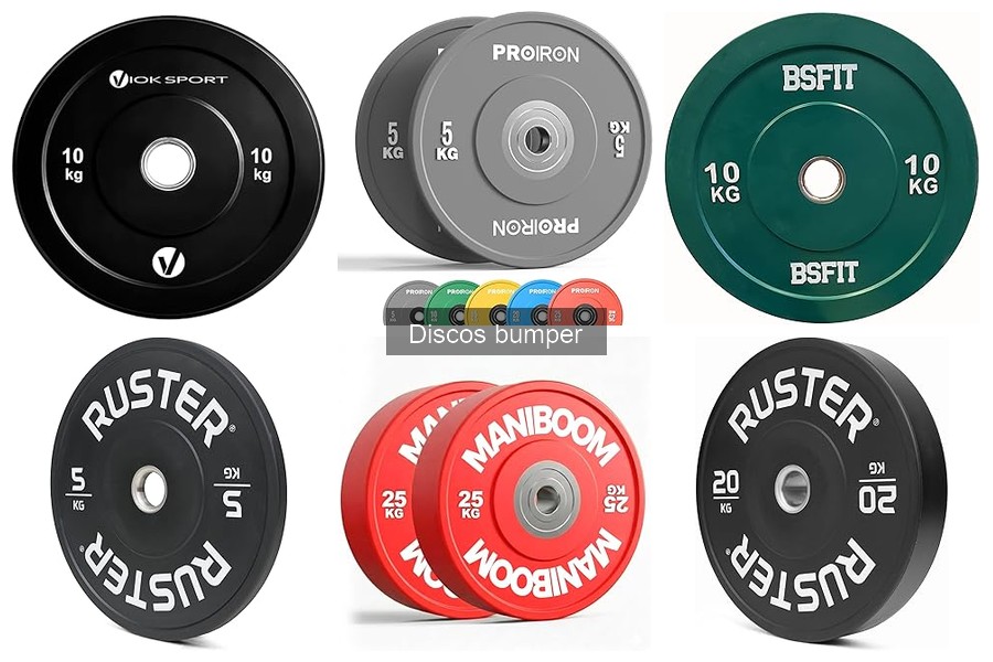 Cómo elegir discos bumper para tu gimnasio en casa