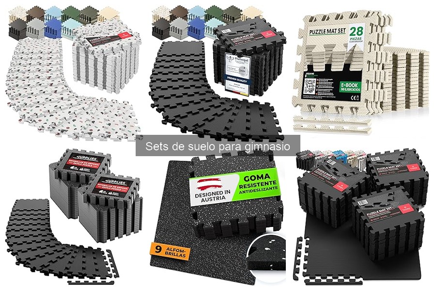 Cómo elegir el mejor set de suelo para gimnasio en casa