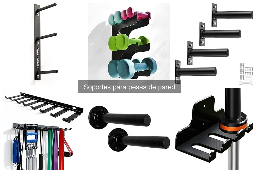 Cómo elegir el soporte para pesas de pared ideal