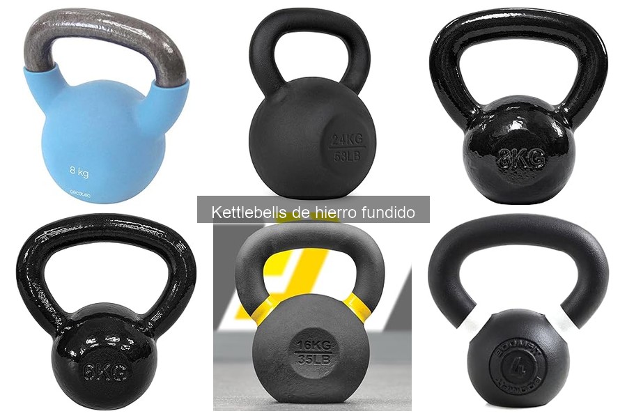 Cómo elegir kettlebells de hierro fundido adecuadas