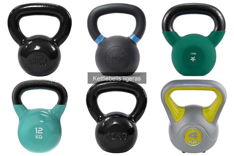Cómo elegir kettlebells ligeras: Guía de compra esencial