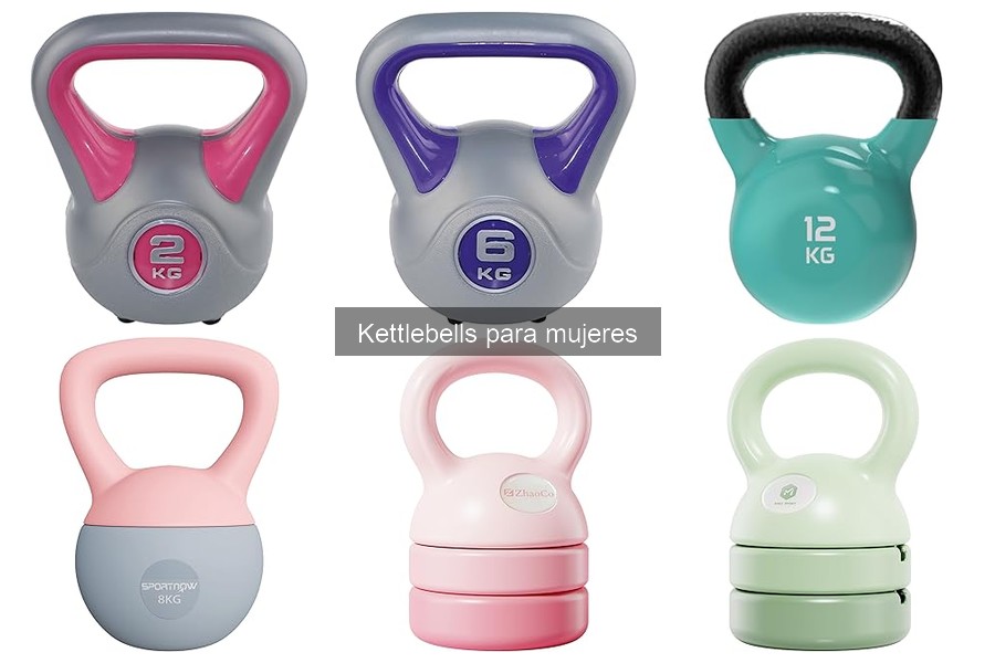Cómo elegir kettlebells para mujeres según tus objetivos
