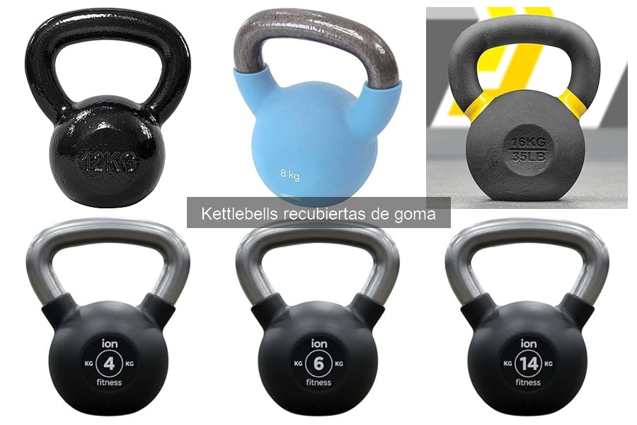 Cómo elegir kettlebells recubiertas de goma para principiantes