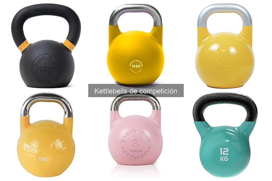 Cómo elegir la kettlebell de competición adecuada para ti