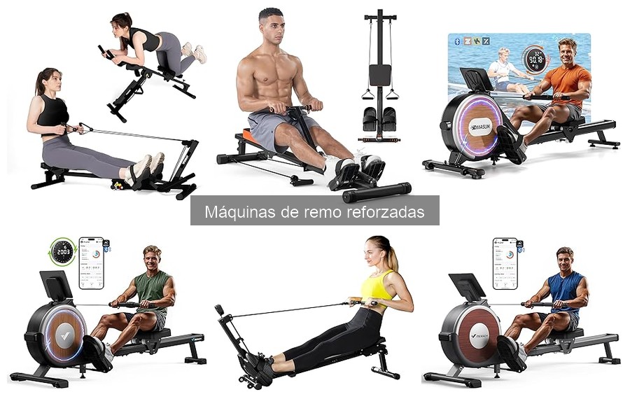 Cómo elegir la mejor máquina de remo reforzada para ti