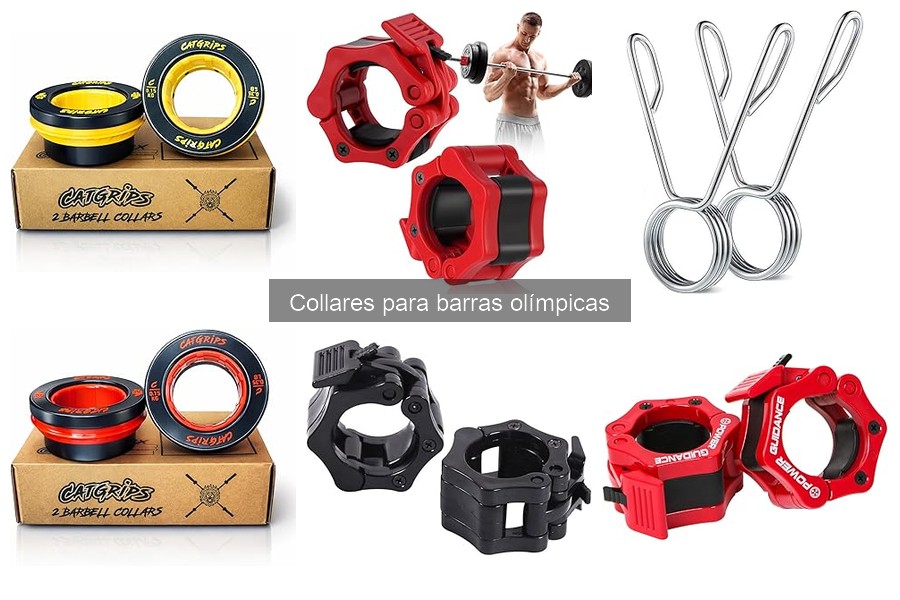 Cómo instalar collares en barras olímpicas fácilmente