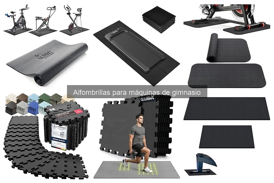 Cómo instalar correctamente una alfombrilla para máquinas de gimnasio