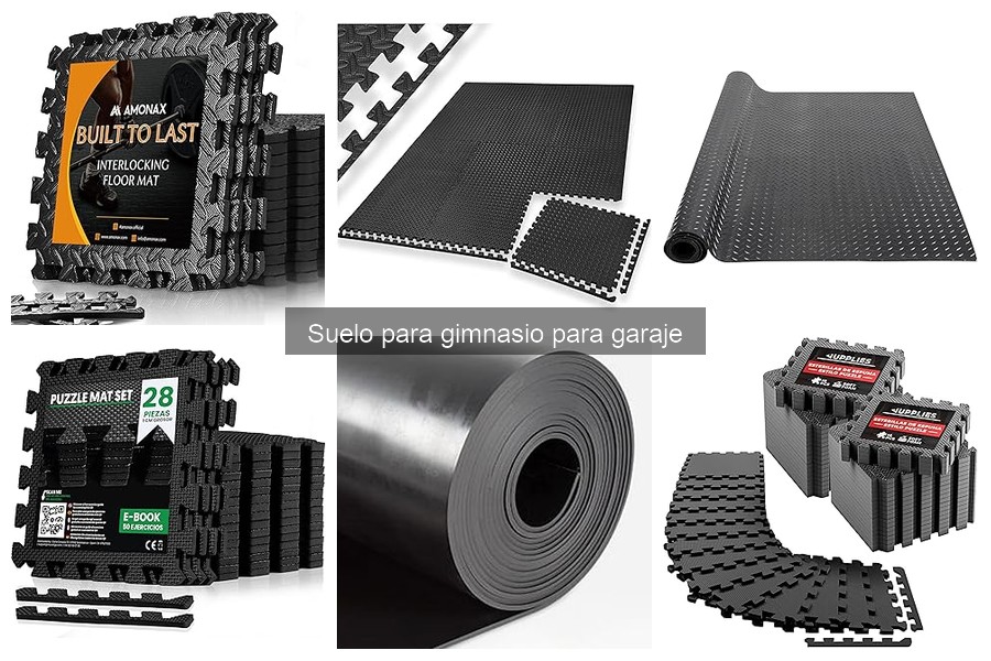 Cómo instalar suelo de goma en tu garaje: guía práctica