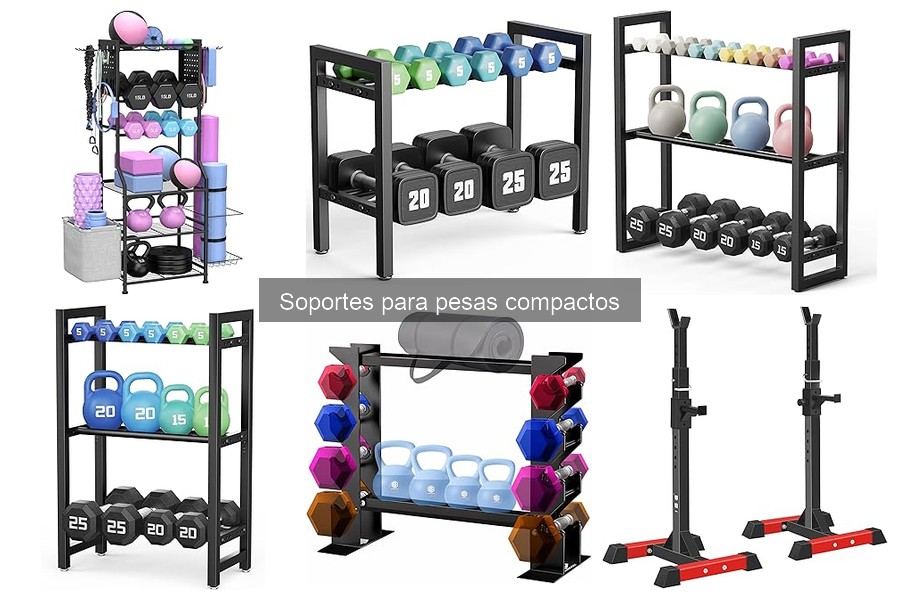 Cómo instalar un soporte para pesas compactos fácilmente