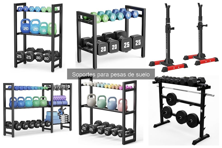 Cómo instalar un soporte para pesas de suelo en casa