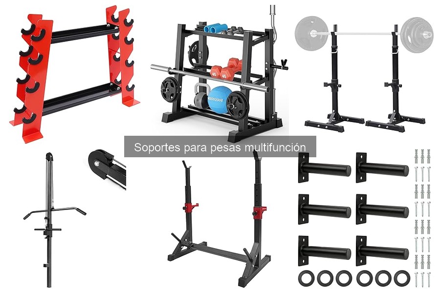 Cómo instalar un soporte para pesas multifunción fácilmente