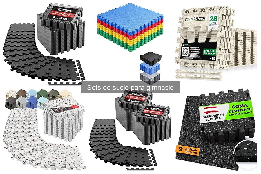 Cómo mantener y limpiar sets de suelo para gimnasio