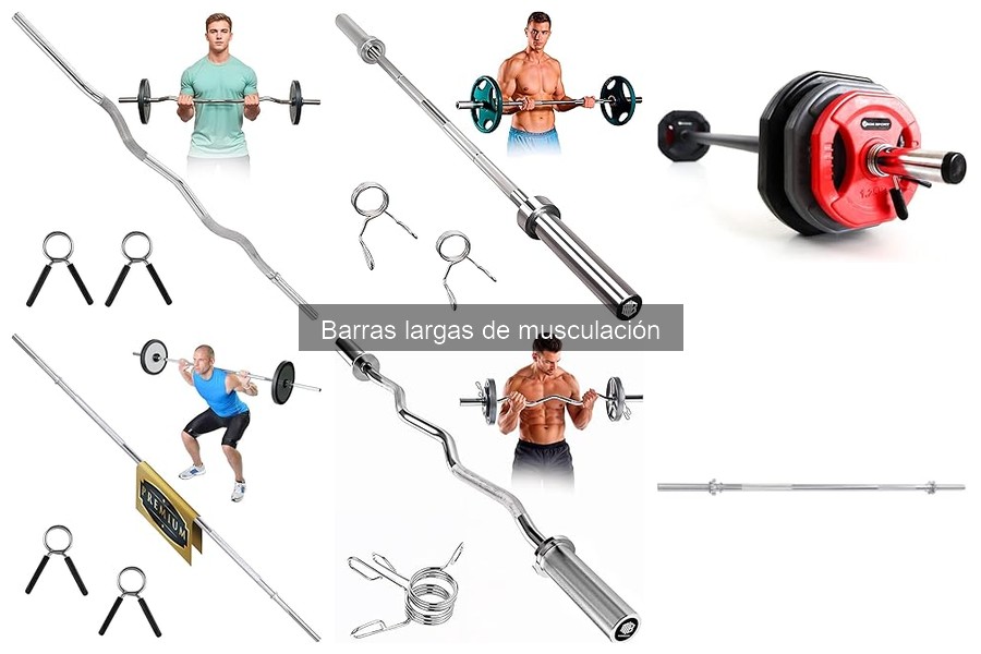 Cómo usar correctamente una barra larga de musculación
