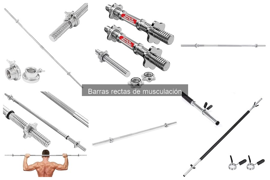 Cómo usar correctamente una barra recta de musculación