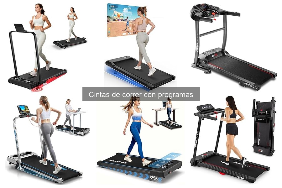 Cómo usar correctamente una cinta de correr con programas