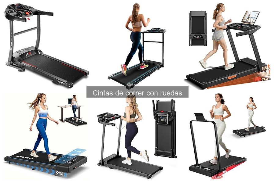 Cómo usar correctamente una cinta de correr con ruedas