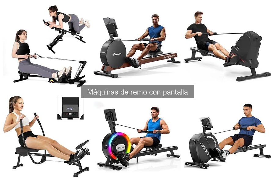 Cómo usar correctamente una máquina de remo con pantalla
