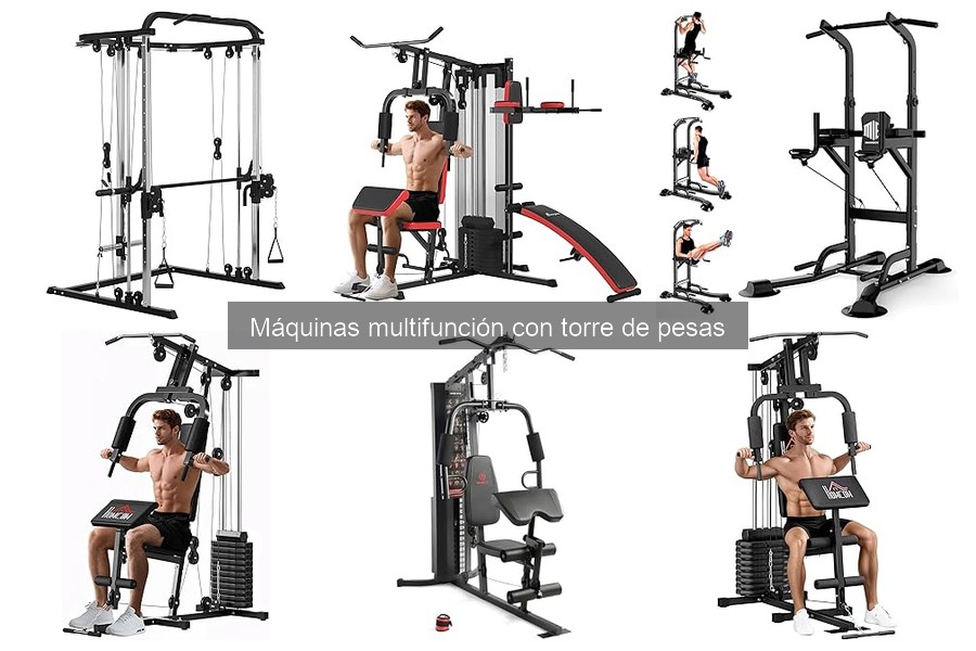 Cómo usar correctamente una máquina multifunción con torre de pesas