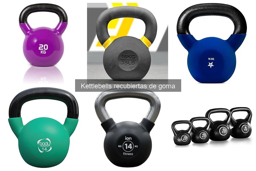 Cómo usar kettlebells recubiertas de goma sin lesiones