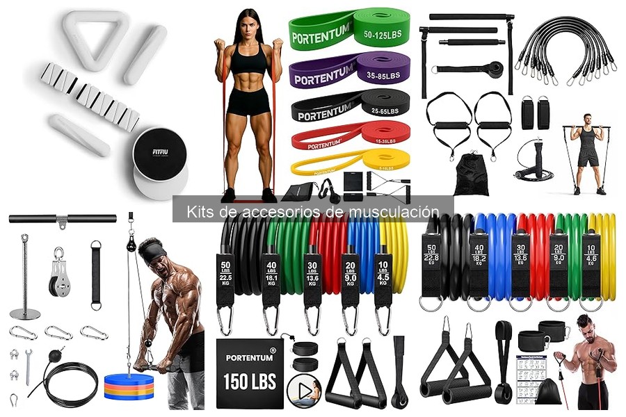 Cómo usar un kit de accesorios de musculación en casa