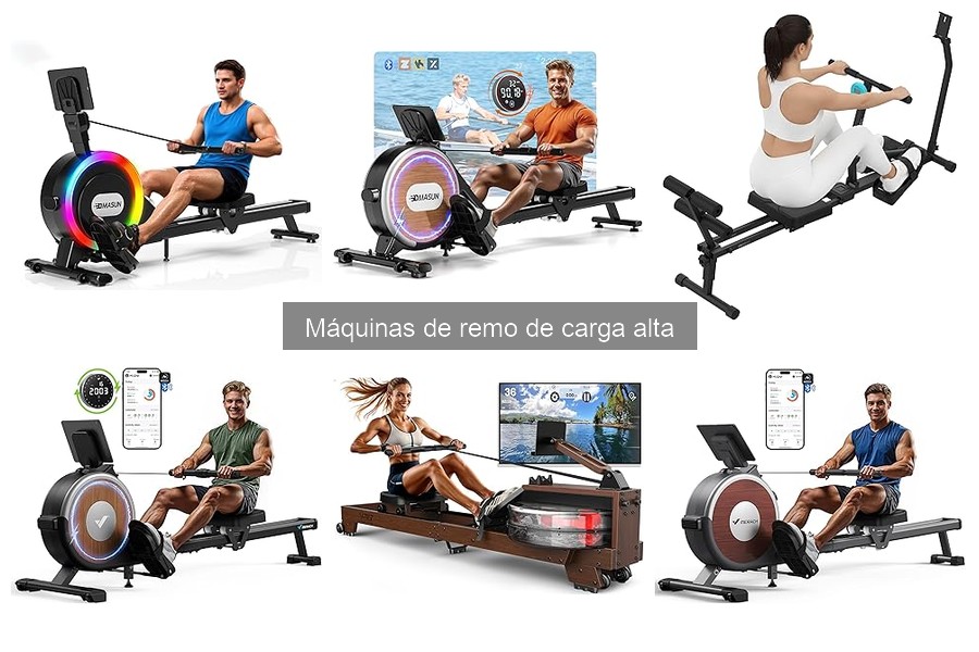Cómo usar una máquina de remo de carga alta correctamente